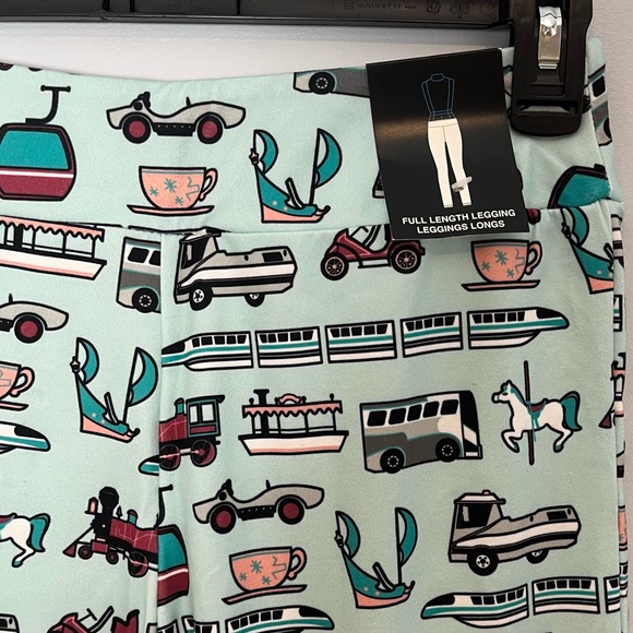 Disney World Parks Transportation Her Universe Leggings - Picture 7 of 9